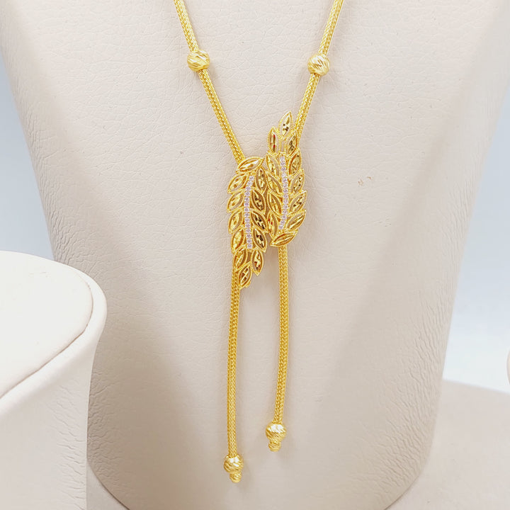 Fancy Set  Made Of 21K Yellow Gold by Saeed Jewelry-28741