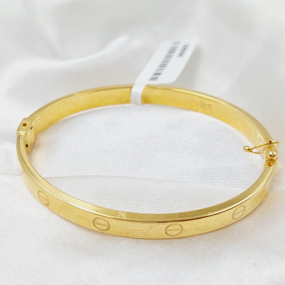 Figaro Bracelet  Made Of 21K Yellow Gold by Saeed Jewelry-28898