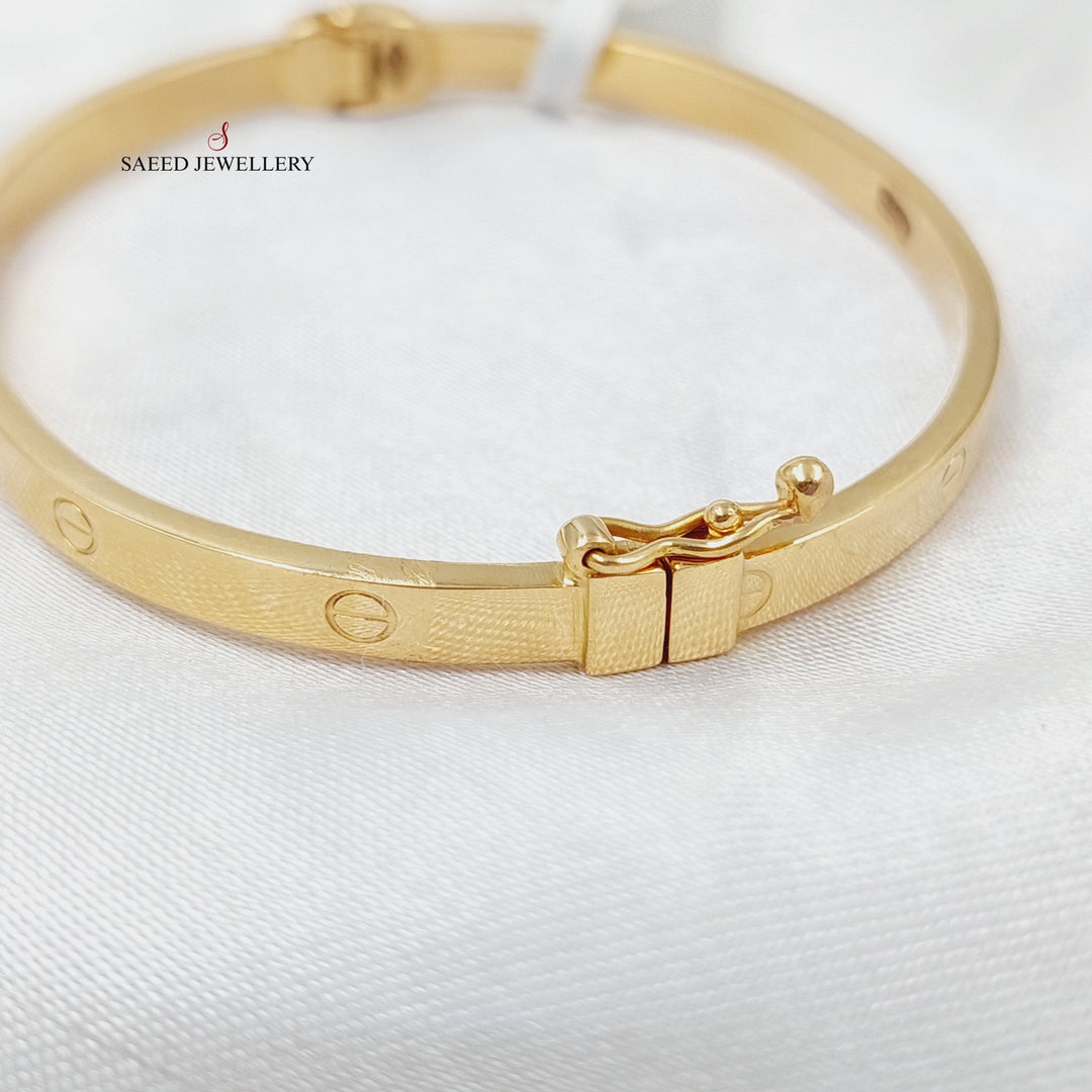 Figaro Bracelet  Made Of 21K Yellow Gold by Saeed Jewelry-29047