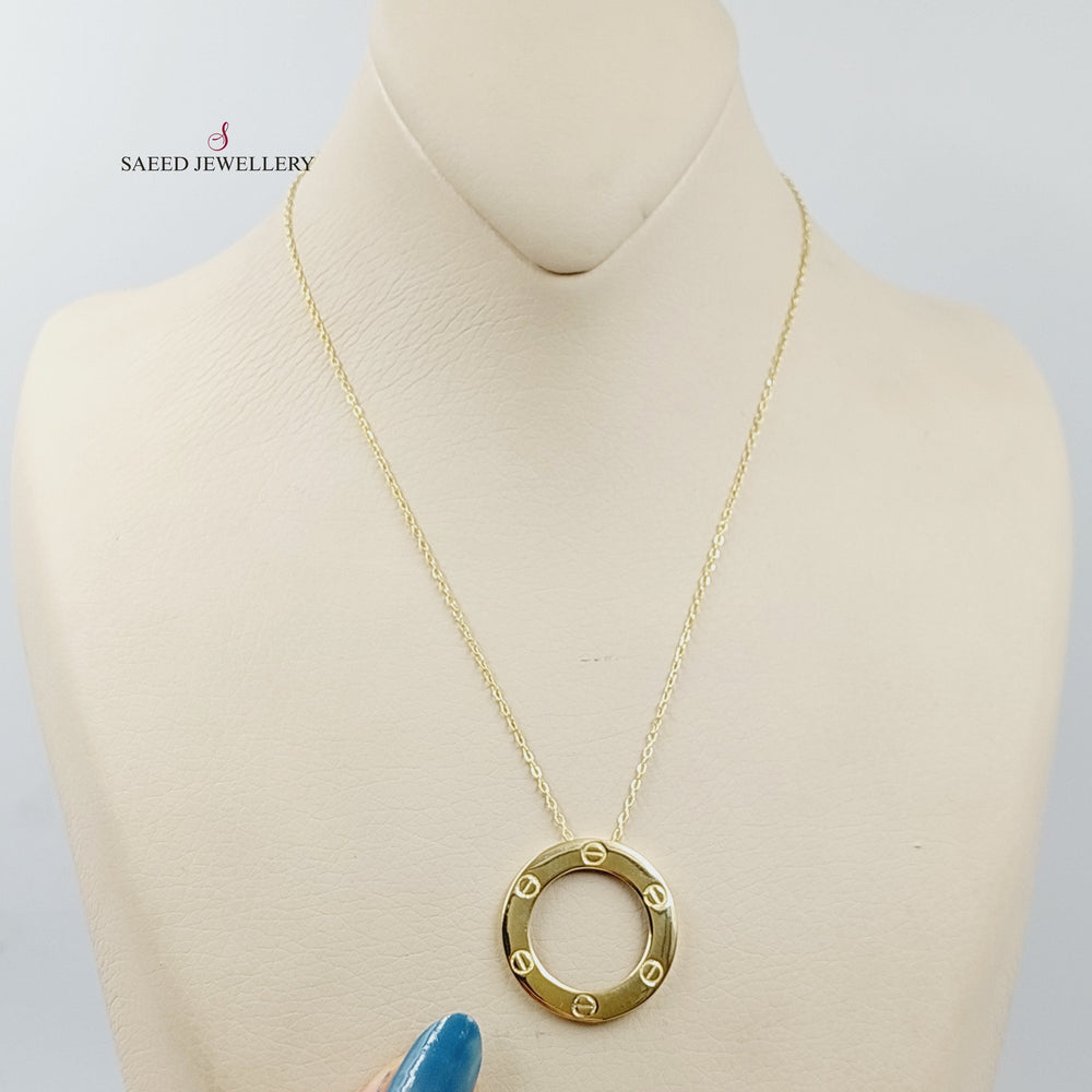Figaro Necklace  Made Of 18K Yellow Gold by Saeed Jewelry-29393