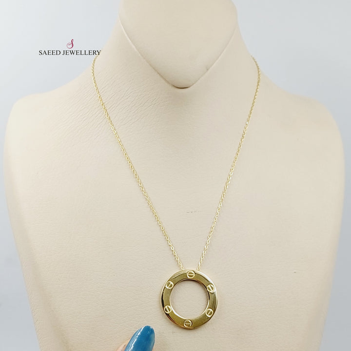 Figaro Necklace  Made Of 18K Yellow Gold by Saeed Jewelry-29393
