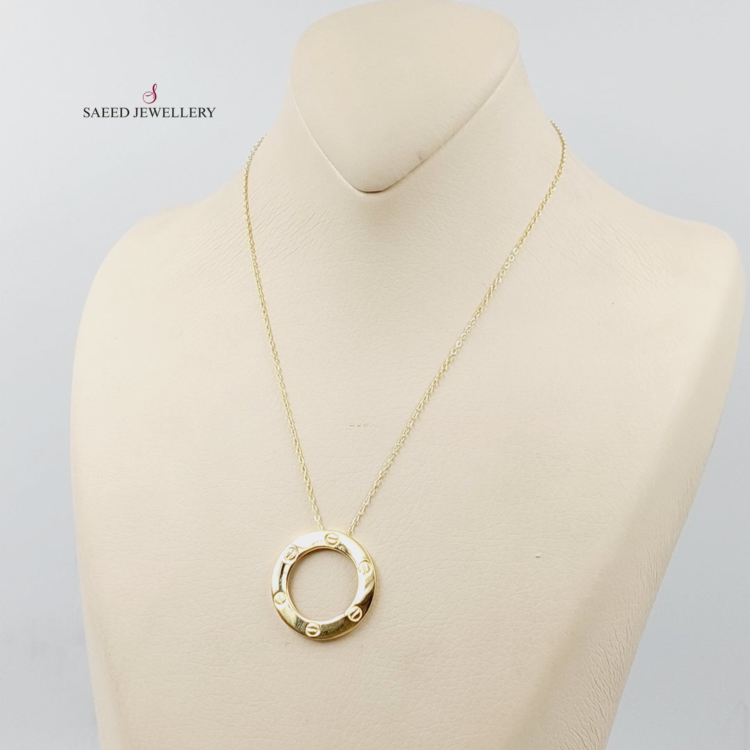 Figaro Necklace  Made Of 18K Yellow Gold by Saeed Jewelry-29393