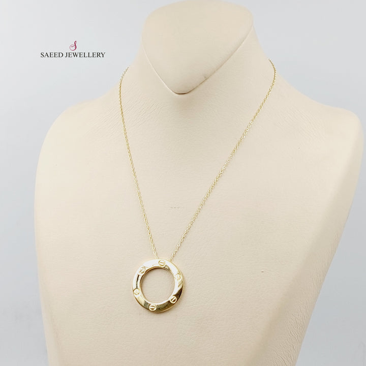 Figaro Necklace  Made Of 18K Yellow Gold by Saeed Jewelry-29393