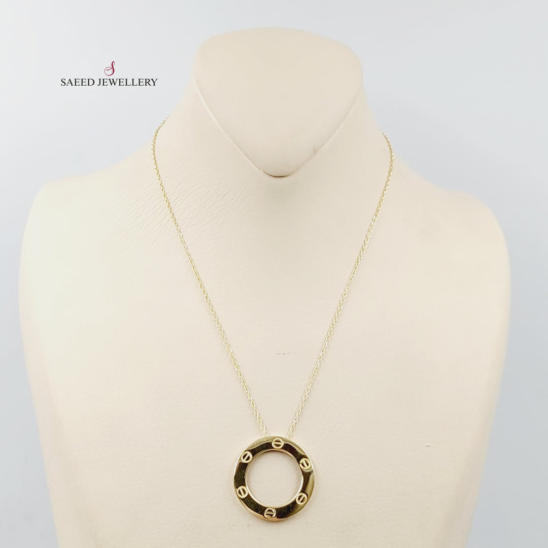 Figaro Necklace  Made Of 18K Yellow Gold by Saeed Jewelry-29393