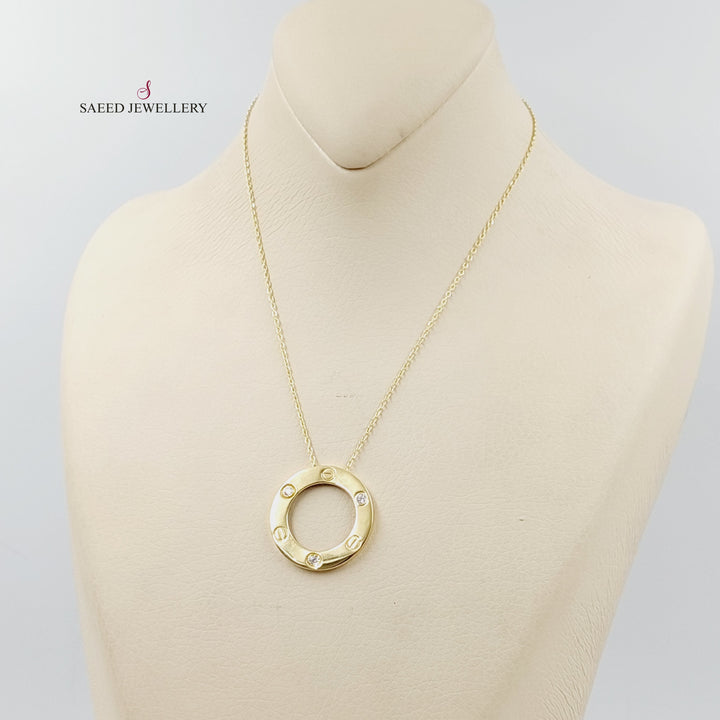 Figaro Necklace  Made Of 18K Yellow Gold by Saeed Jewelry-29867
