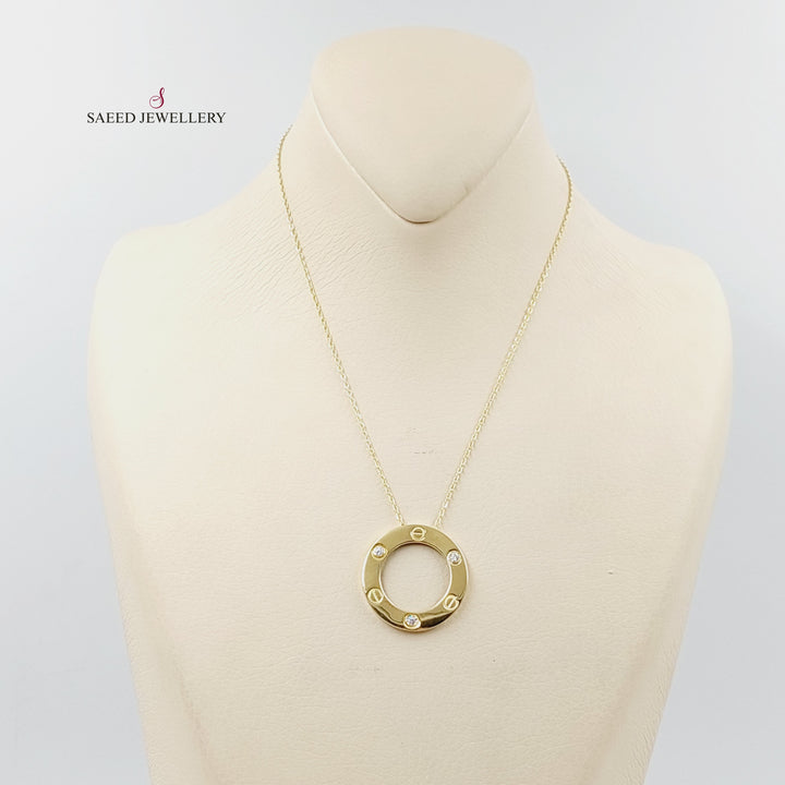 Figaro Necklace  Made Of 18K Yellow Gold by Saeed Jewelry-29867