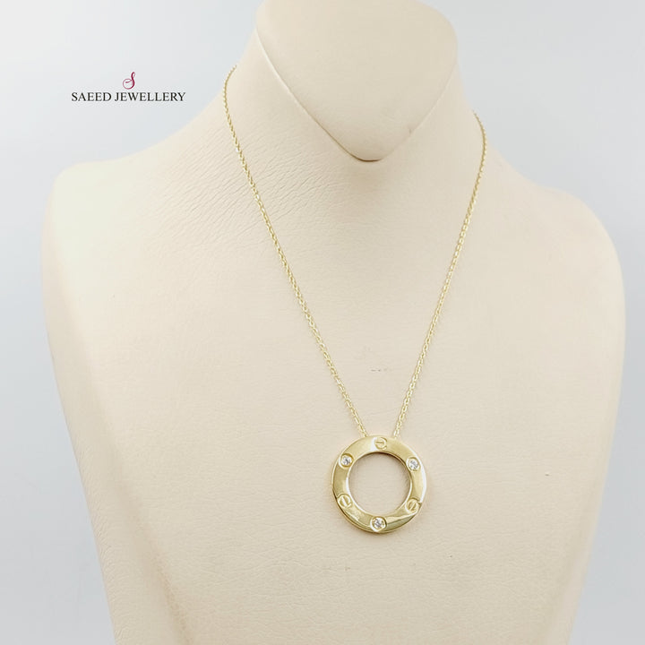 Figaro Necklace  Made Of 18K Yellow Gold by Saeed Jewelry-29867