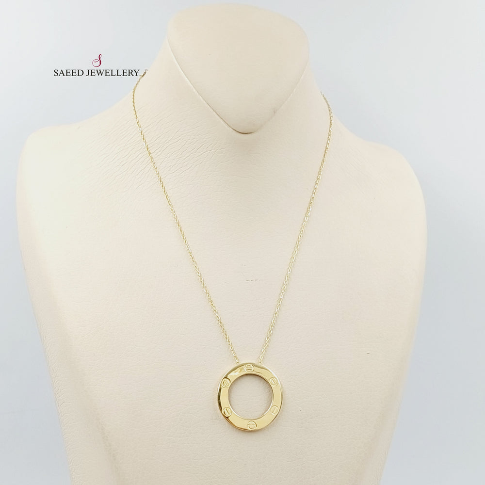 Figaro Necklace  Made Of 18K Yellow Gold by Saeed Jewelry-29868