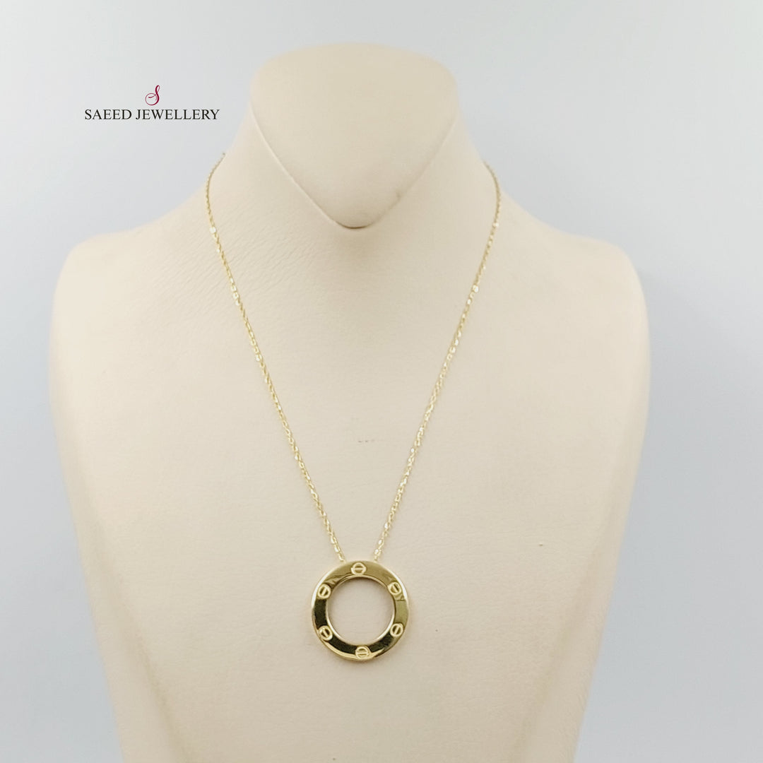 Figaro Necklace  Made Of 18K Yellow Gold by Saeed Jewelry-29868