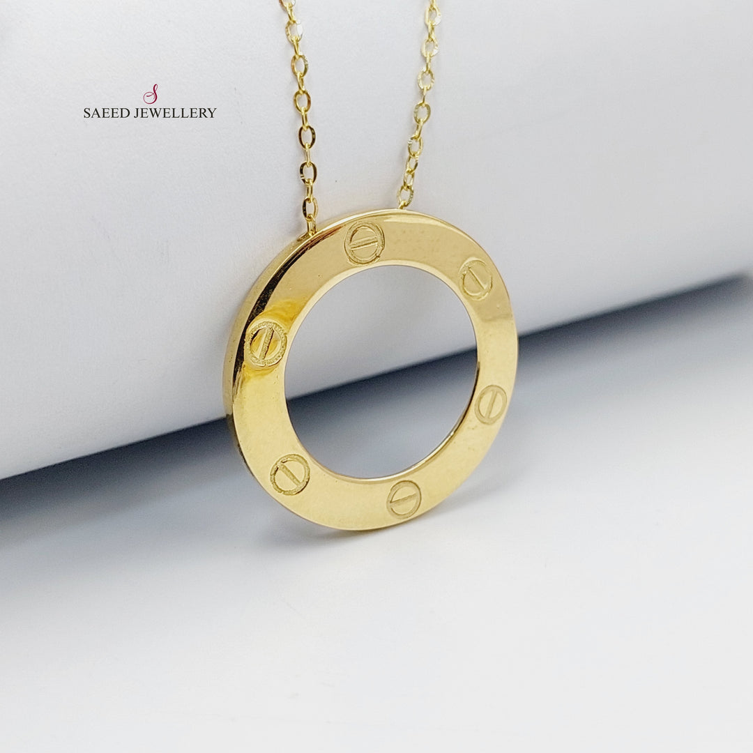 Figaro Necklace  Made Of 18K Yellow Gold by Saeed Jewelry-29868