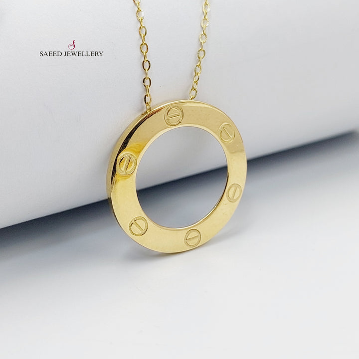 Figaro Necklace  Made Of 18K Yellow Gold by Saeed Jewelry-29868