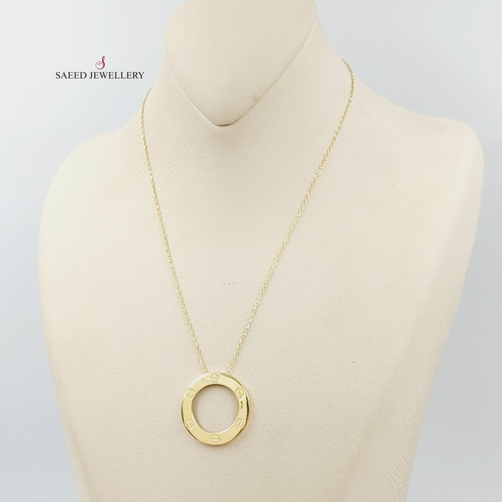 Figaro Necklace  Made Of 18K Yellow Gold by Saeed Jewelry-29868