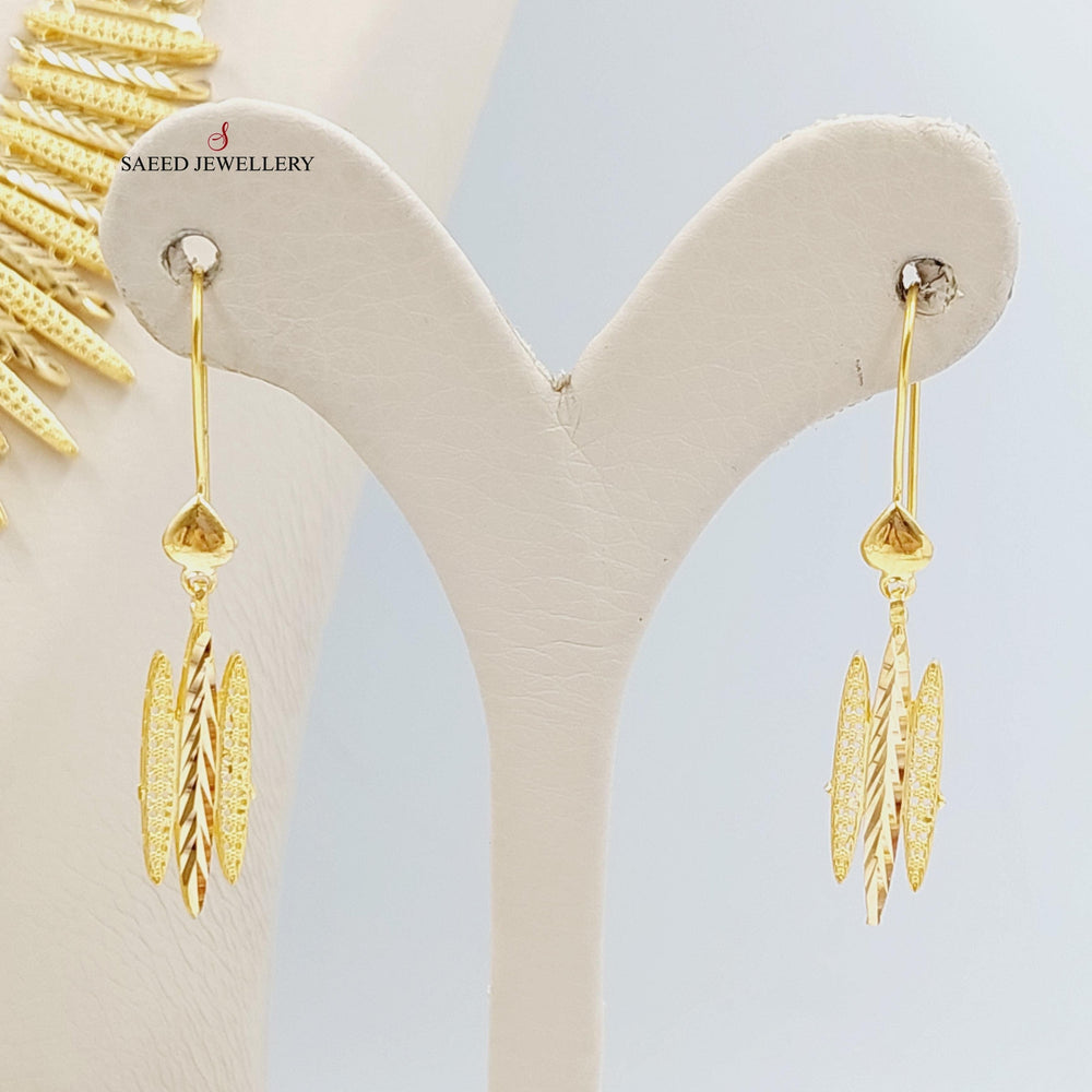 Four Pieces Sun Set Made Of 21K Yellow Gold by Saeed Jewelry-27687
