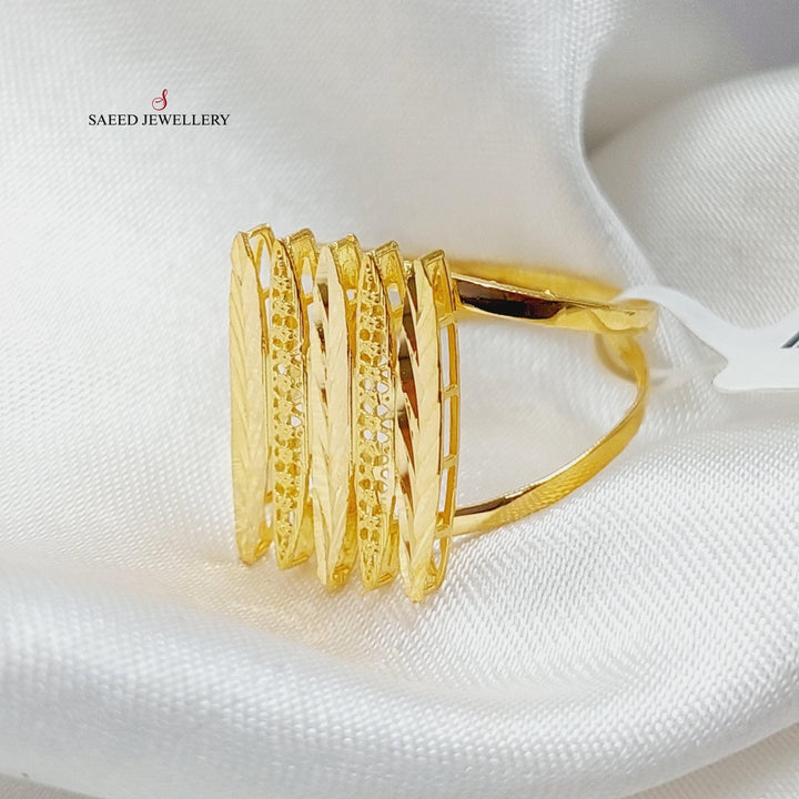 Four Pieces Sun Set Made Of 21K Yellow Gold by Saeed Jewelry-27687