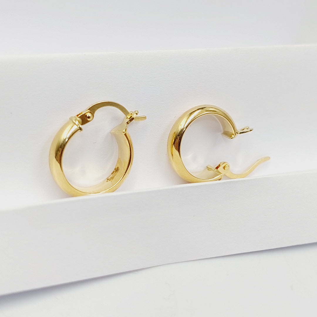Hoop Earrings  Made Of 18K Yellow Gold by Saeed Jewelry-30726
