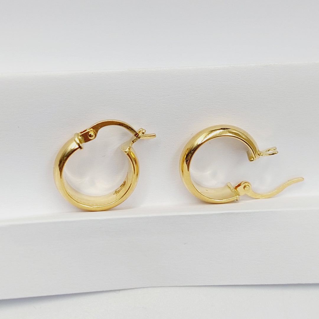 Hoop Earrings  Made Of 18K Yellow Gold by Saeed Jewelry-30726