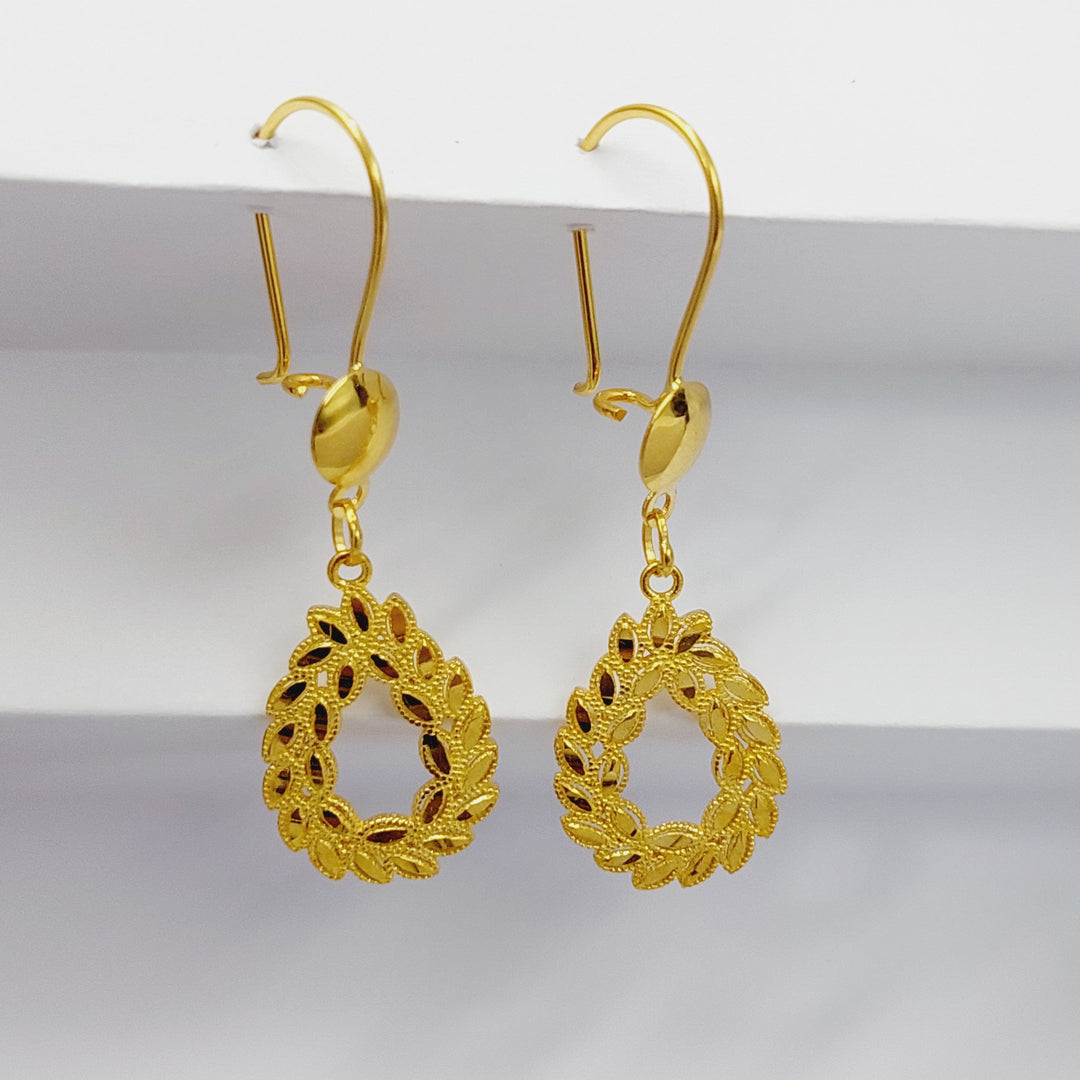 Leaf Earrings Made Of 18K Yellow Gold
<br><br> by Saeed Jewelry-29342