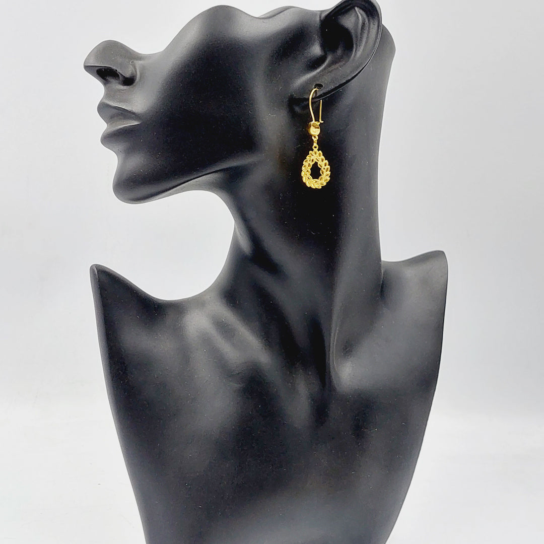 Leaf Earrings Made Of 18K Yellow Gold
<br><br> by Saeed Jewelry-29342