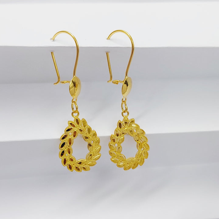 Leaf Earrings Made Of 18K Yellow Gold
<br><br> by Saeed Jewelry-29342
