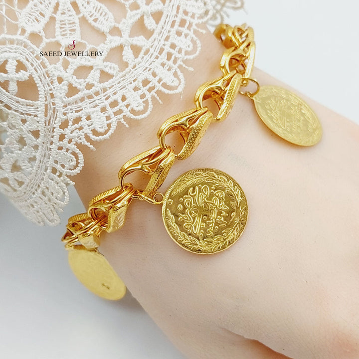 Lirat Rashadi Bracelet  Made Of 21K Yellow Gold by Saeed Jewelry-28707