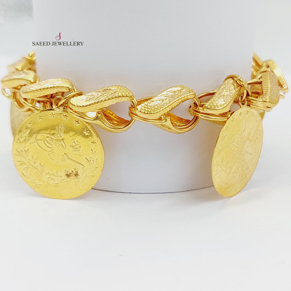 Lirat Rashadi Bracelet  Made Of 21K Yellow Gold by Saeed Jewelry-28707