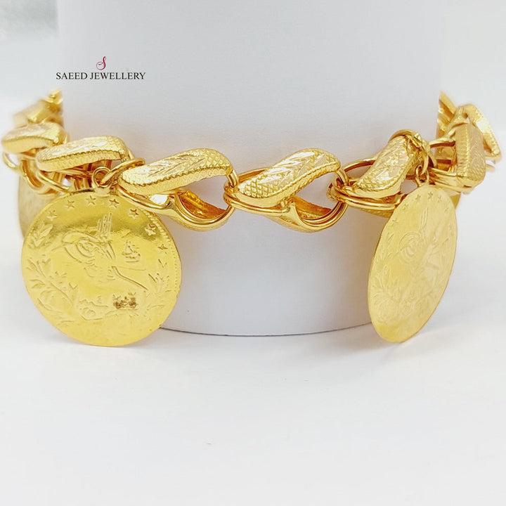 Lirat Rashadi Bracelet  Made Of 21K Yellow Gold by Saeed Jewelry-28707