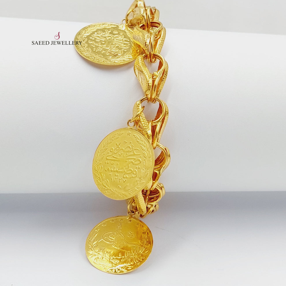 Lirat Rashadi Bracelet  Made Of 21K Yellow Gold by Saeed Jewelry-28707