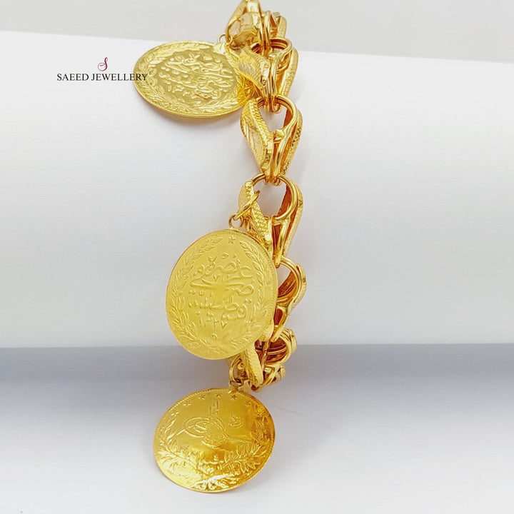 Lirat Rashadi Bracelet  Made Of 21K Yellow Gold by Saeed Jewelry-28707