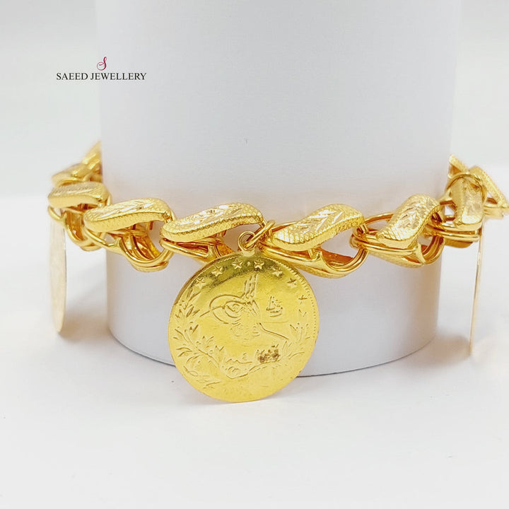 Lirat Rashadi Bracelet  Made Of 21K Yellow Gold by Saeed Jewelry-28707