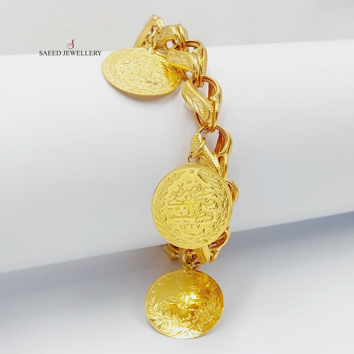 Lirat Rashadi Bracelet  Made Of 21K Yellow Gold by Saeed Jewelry-28707