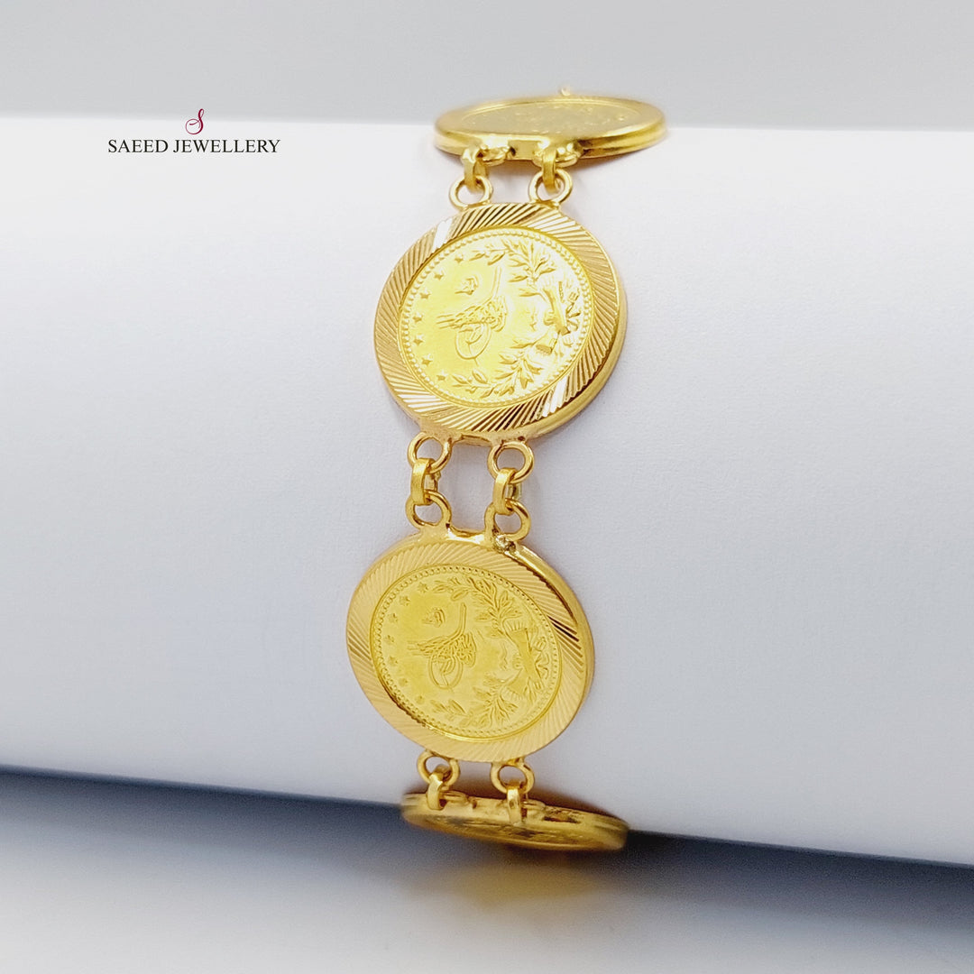 Lirat Rashadi Bracelet  Made Of 21K Yellow Gold by Saeed Jewelry-29496