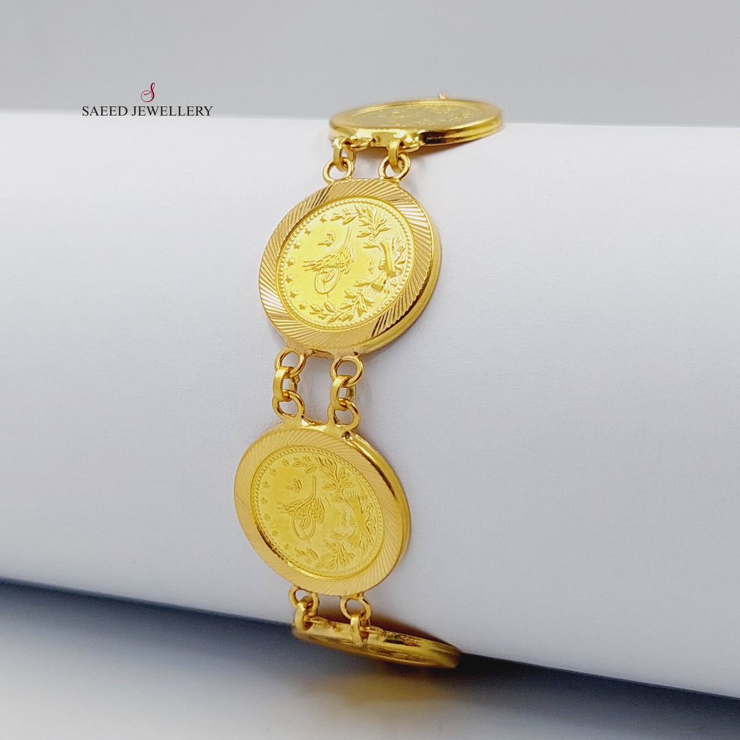 Lirat Rashadi Bracelet  Made Of 21K Yellow Gold by Saeed Jewelry-29496