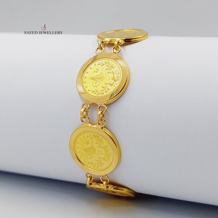 Lirat Rashadi Bracelet  Made Of 21K Yellow Gold by Saeed Jewelry-29496