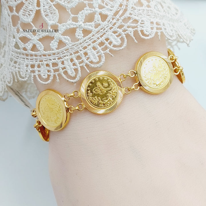 Lirat Rashadi Bracelet  Made Of 21K Yellow Gold by Saeed Jewelry-29496