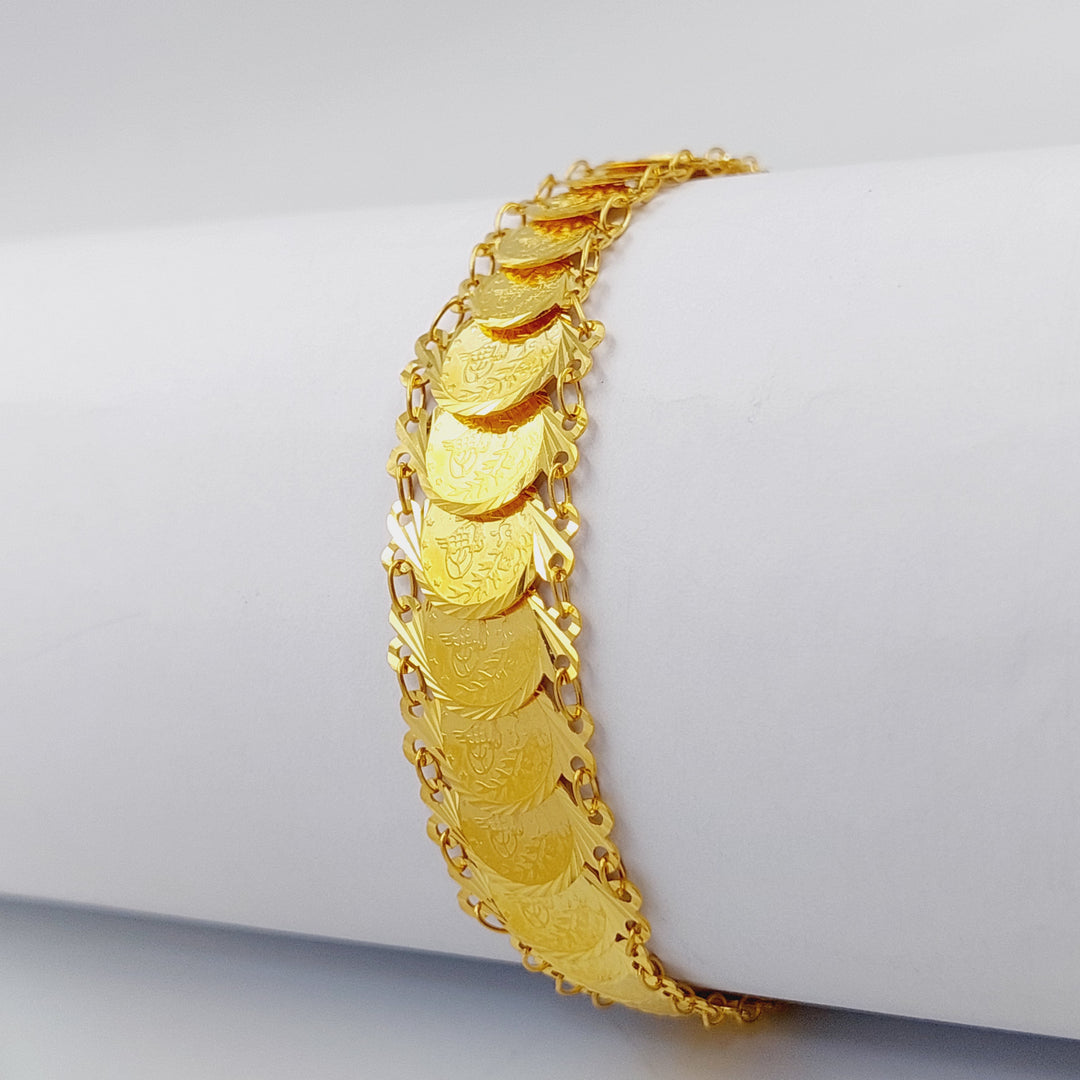 Lirat Rashadi Bracelet  Made Of 21K Yellow Gold by Saeed Jewelry-30194