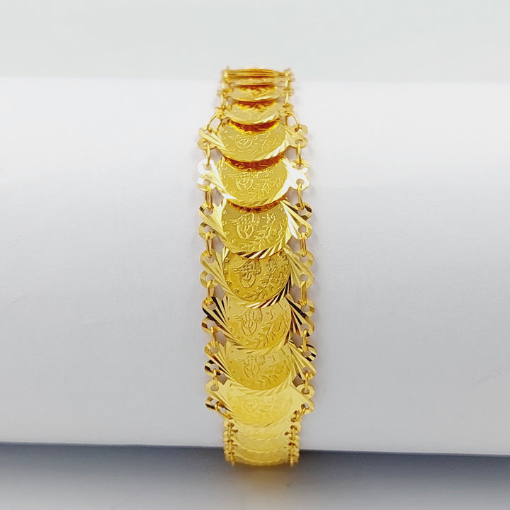 Lirat Rashadi Bracelet  Made Of 21K Yellow Gold by Saeed Jewelry-30194