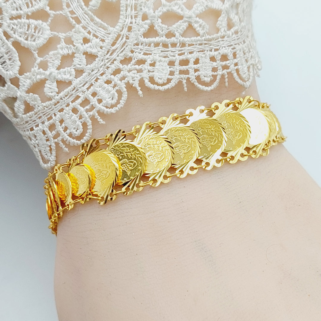 Lirat Rashadi Bracelet  Made Of 21K Yellow Gold by Saeed Jewelry-30194