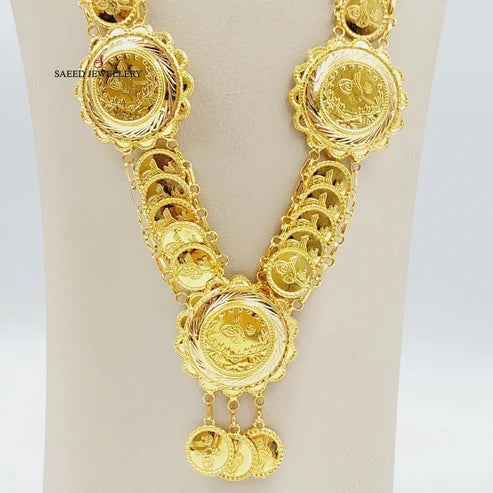 Lirat Rashadi Necklace  Made Of 21K Yellow Gold by Saeed Jewelry-28802