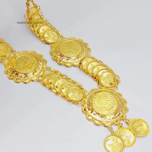 Lirat Rashadi Necklace  Made Of 21K Yellow Gold by Saeed Jewelry-28803