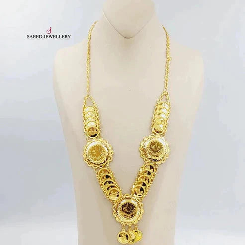 Lirat Rashadi Necklace  Made Of 21K Yellow Gold by Saeed Jewelry-28803