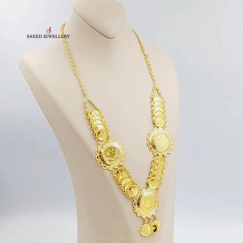 Lirat Rashadi Necklace  Made Of 21K Yellow Gold by Saeed Jewelry-29236