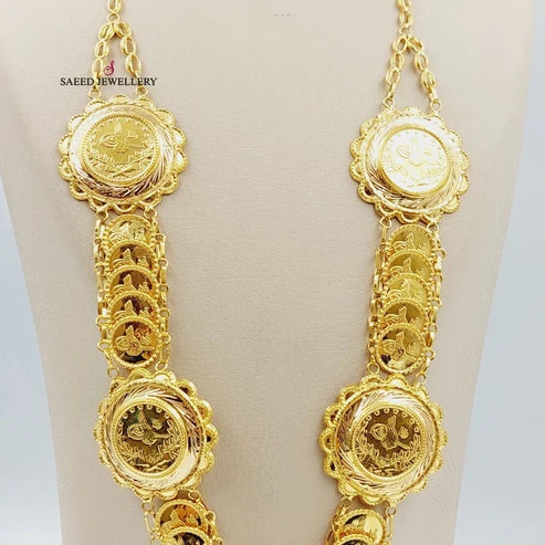Lirat Rashadi Necklace  Made Of 21K Yellow Gold by Saeed Jewelry-29427