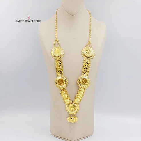 Lirat Rashadi Necklace  Made Of 21K Yellow Gold by Saeed Jewelry-29427