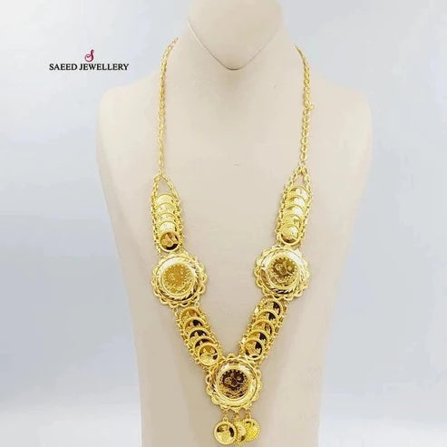 Lirat Rashadi Necklace  Made Of 21K Yellow Gold by Saeed Jewelry-29912