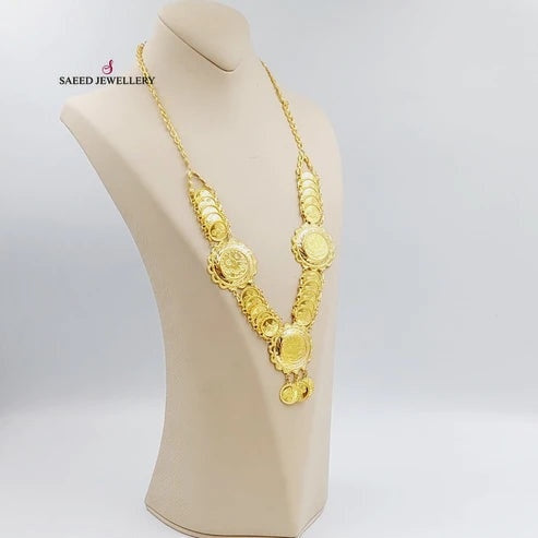 Lirat Rashadi Necklace  Made Of 21K Yellow Gold by Saeed Jewelry-29912