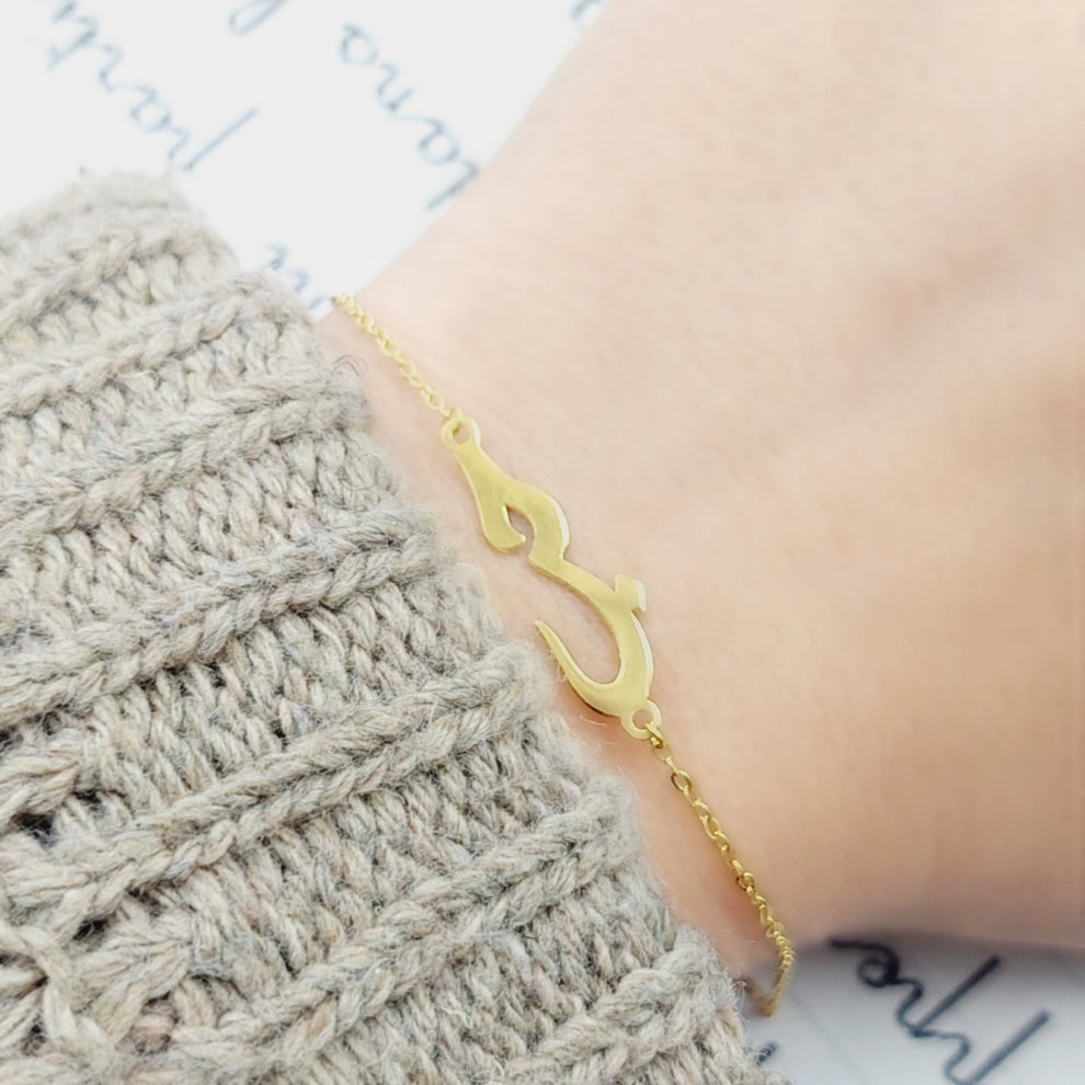 Love Bracelet Made Of 18K Yellow Gold by Saeed Jewelry-28445