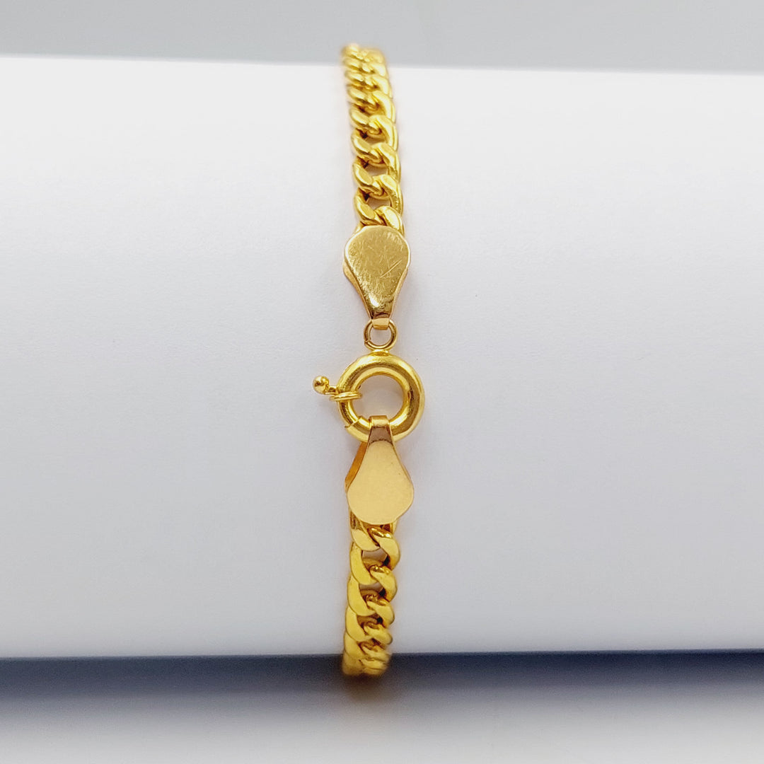 Luxury Bar Bracelet Made Of 21K Colored Gold by Saeed Jewelry-28425