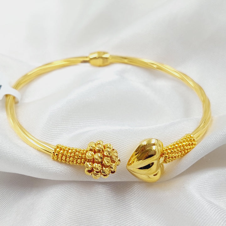Luxury Jessica Bracelet Made Of 21K Yellow Gold by Saeed Jewelry-28454