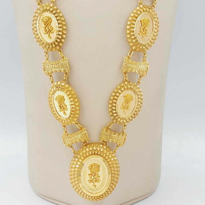 Luxury Ounce Long Necklace Made Of 21K Yellow Gold by Saeed Jewelry-28486