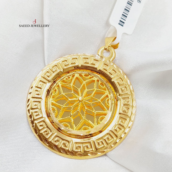 Luxury Star Pendant Made Of 21K Yellow Gold by Saeed Jewelry-27856